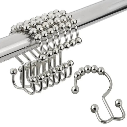 Stainless Steel Mountain-shaped Ball Curtain Hook WEM Support (www.WEM.support)