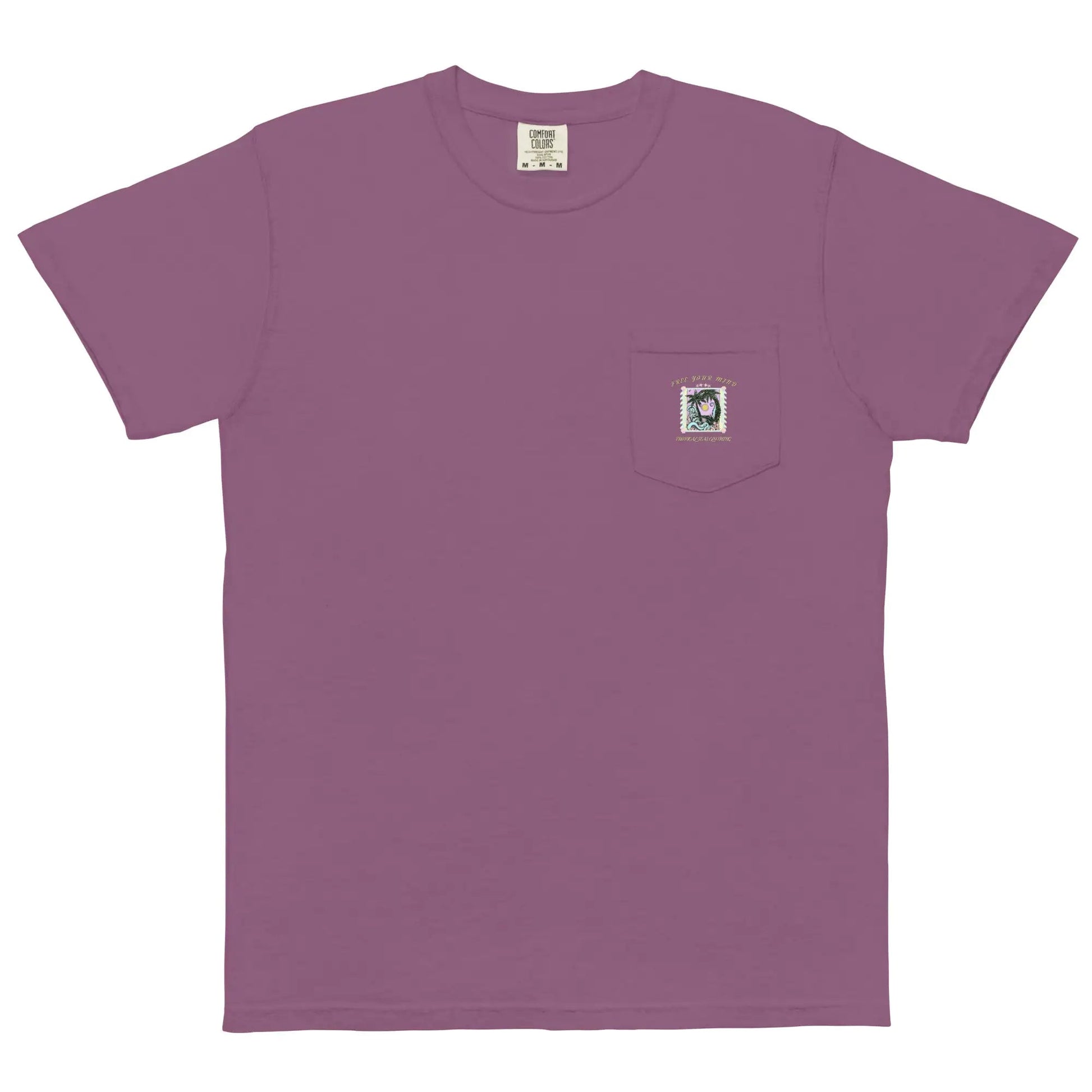 Men's Free Your Mind pocket t-shirt WEM Support (www.WEM.support)