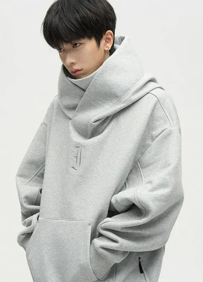 High Street Heavy Fleece-lined Thickened Hooded Sweatshirt WEM Support (www.WEM.support)