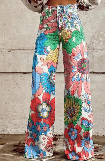 Aurelia Retro Flared Pants para Mujer HejK.com Marketplace LLC