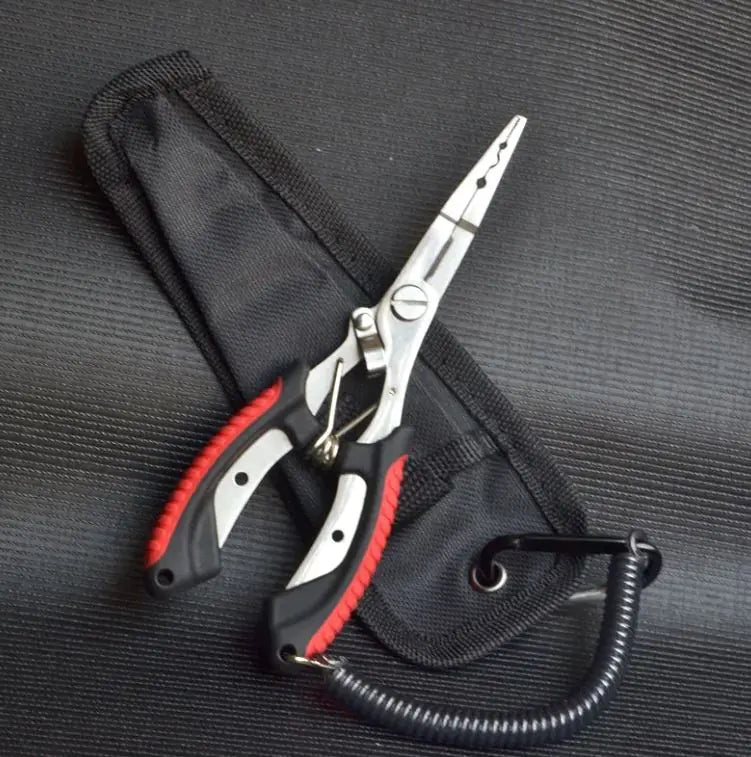 Medium Straight Mouth With Hook Multifunctional Fishing Pliers WEM Support (www.WEM.support)