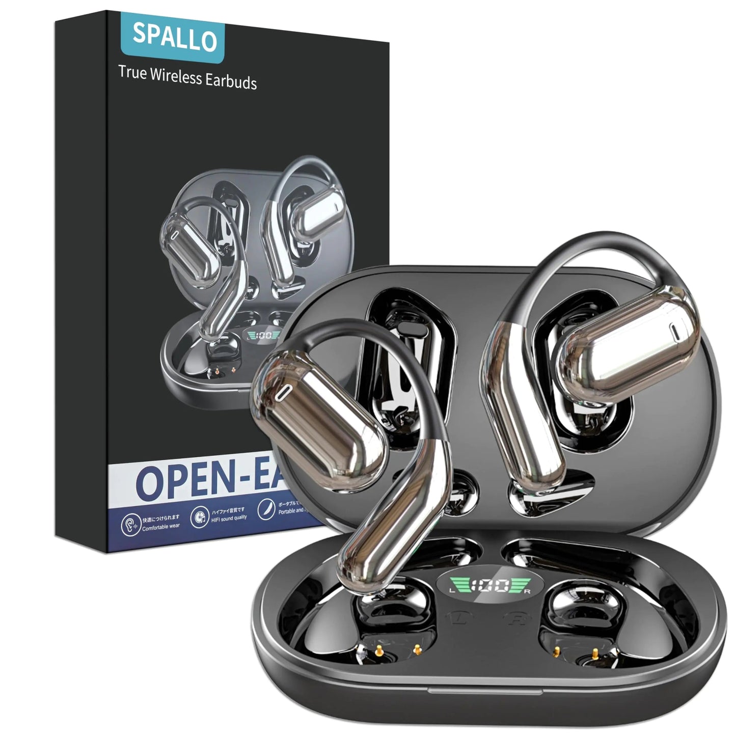 3 - in - 1 AI Real - Time Language Translation Earbuds: 144 Languages & Accents Translation Device EarphonesTwo - Way TranslatingLong Battery Life Ideal for Travel Study & Business - Catch Cards