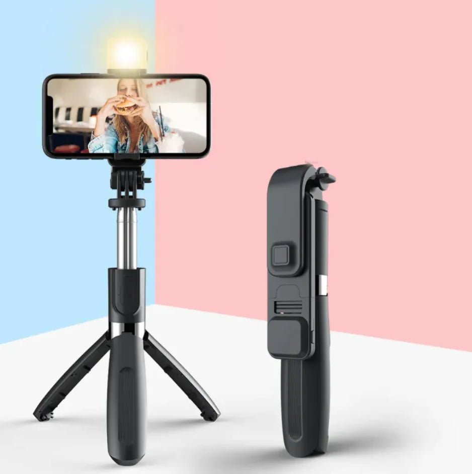 3 - in - 1 Bluetooth Wireless Selfie Stick & Tripod - Catch Cards