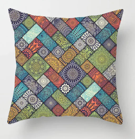 Soft Mandala Sofa Pillowcase WEM Support (www.WEM.support)