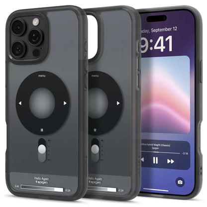 Spigen Ultra Hybrid MagFit Designed for iPhone 16 Pro Case [Anti-Yellowing] [Military-Grade Protection] Compatible with MagSafe - Carbon Fiber