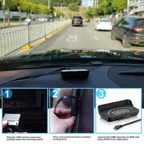 3.5 OBD2 Auto Data HUD - Catch Cards