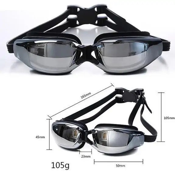 HD Anti-Beschlag Schwimmbrille WEM Support (www.WEM.support)