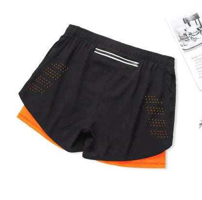 Men's Double-Layer Sports Shorts HejK.com