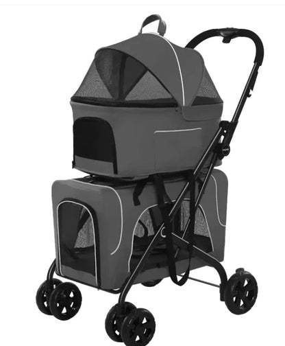 Small Dog Lightweight Folding Cat Dog Trolley WEM Support (www.WEM.support)