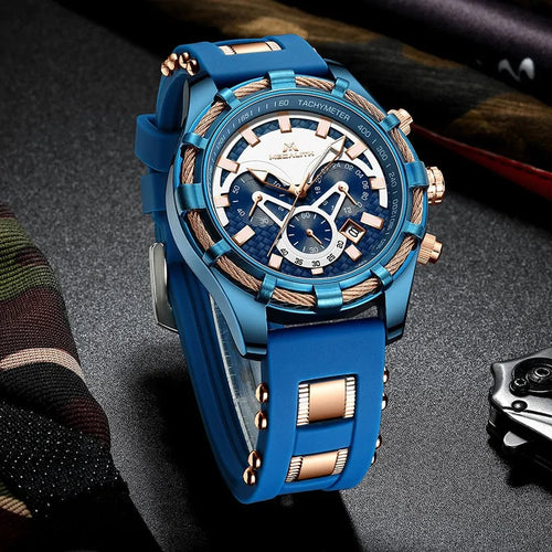 Waterproof Chronograph Wrist Watch WEM Support (www.WEM.support)