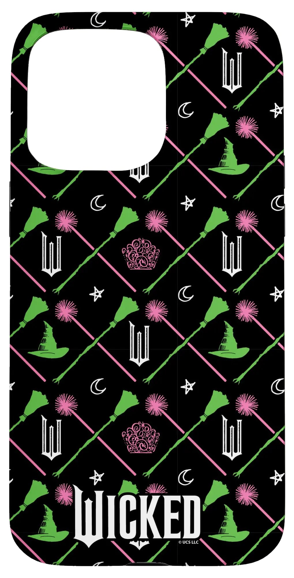 iPhone 14 Plus Wicked Broomsticks & Wands All Over Print Case