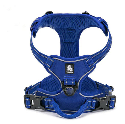 Truelove Adjustable Reflective Nylon Dog Harness WEM Support (www.WEM.support)