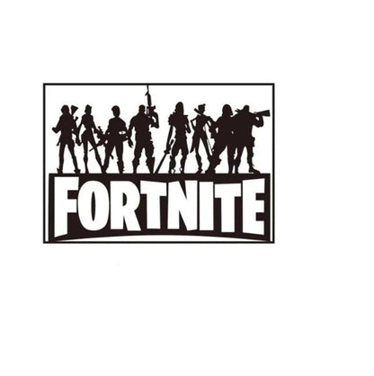3D Fortnite PVC Wall Stickers for Home Decor - Catch Cards