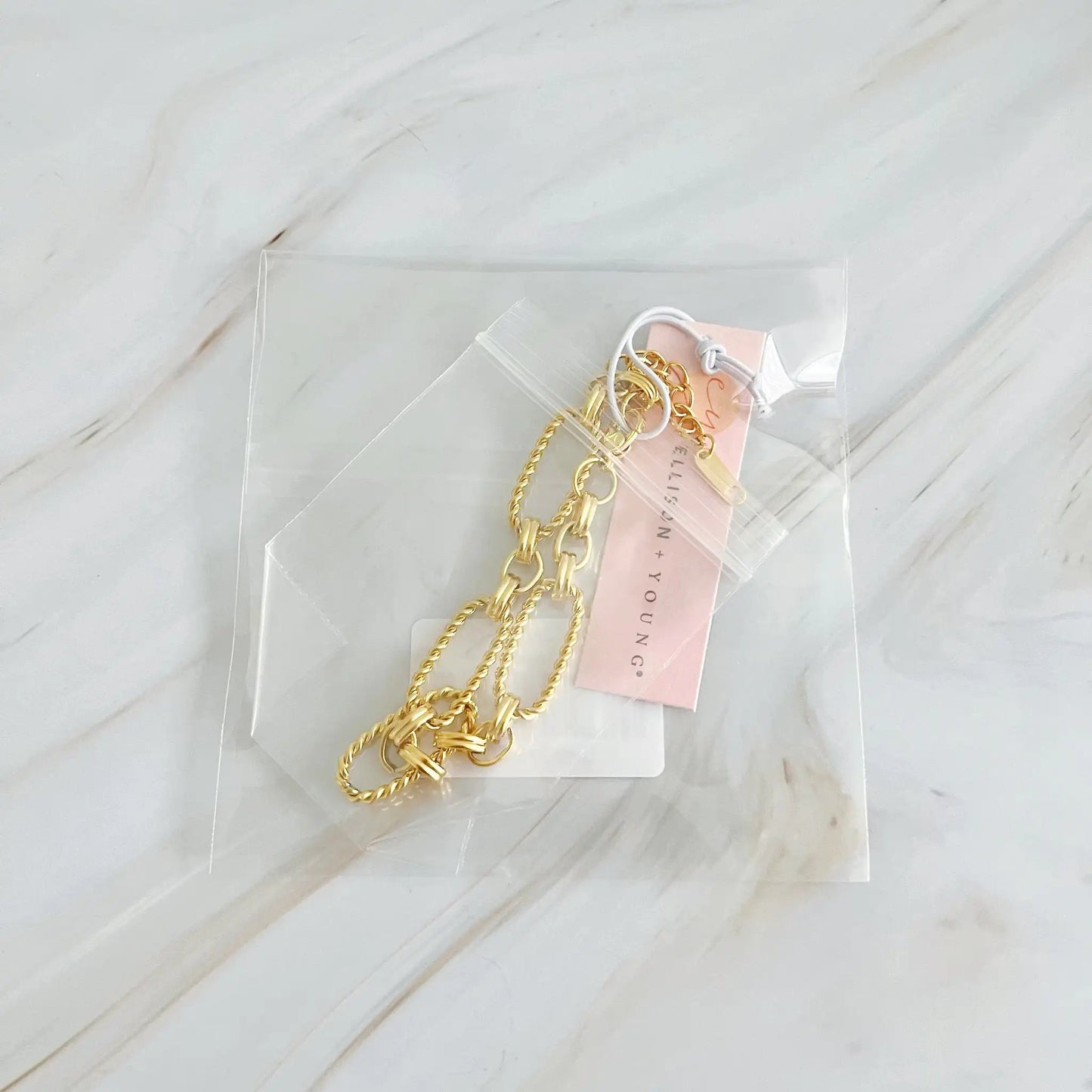 Alternatively Linked Cabled Bracelet WEM Support (www.WEM.support)