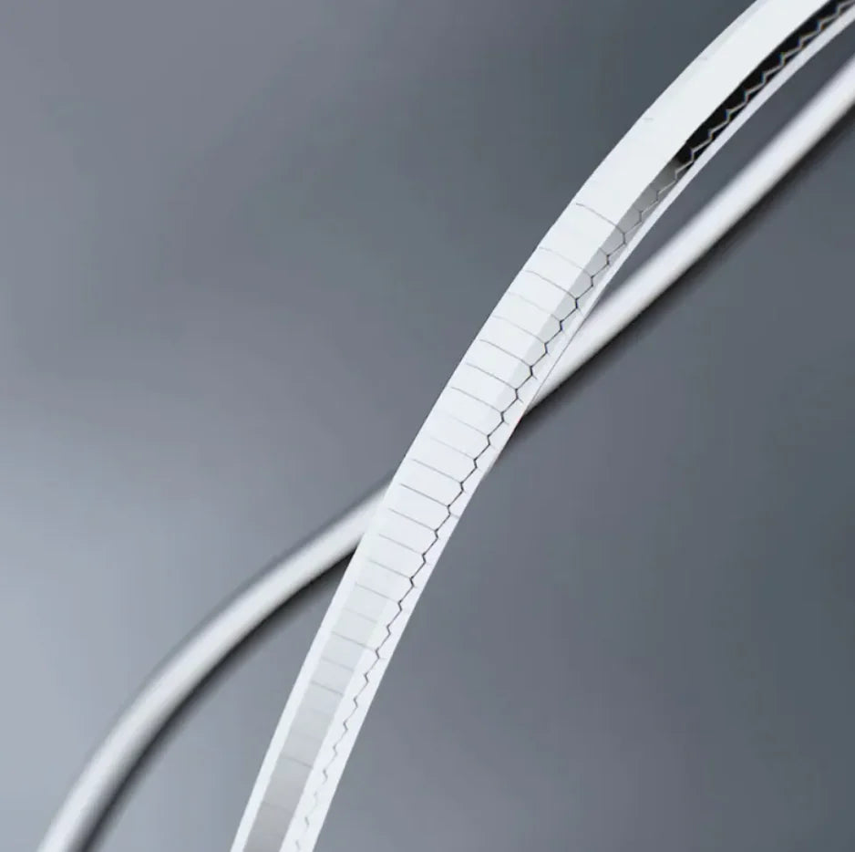 Octagonal Snake Bone Stainless Steel Bracelet HejK.com