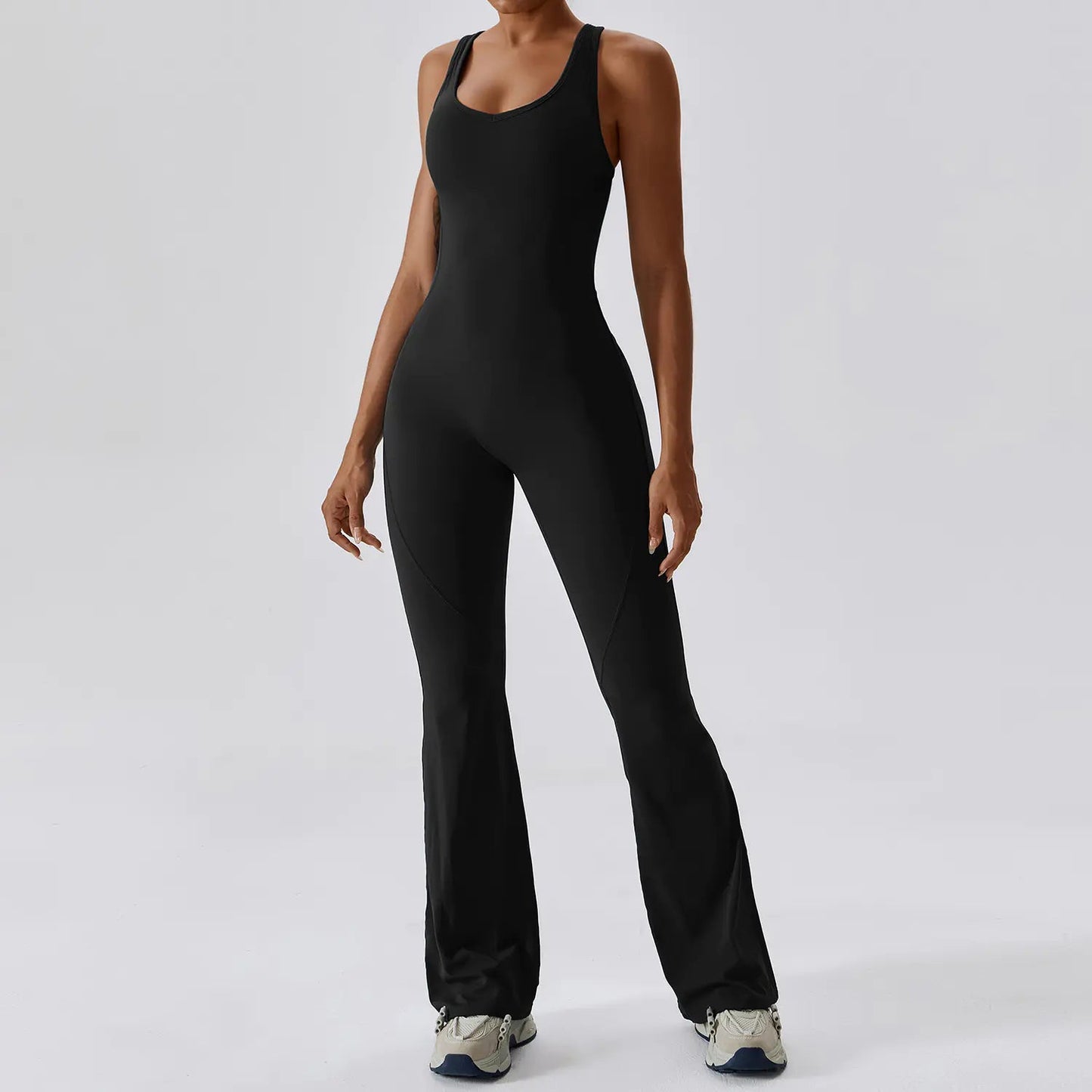 WISFIT Chic Yoga Bodysuit with Cut-out Back HejK.com Marketplace LLC