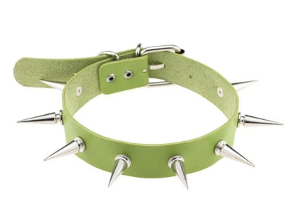 Spike Choker Necklace WEM Support (www.WEM.support)