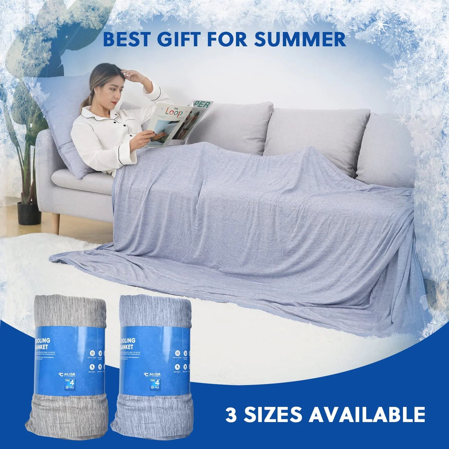 Summer Cooling Blanket WEM Support (www.WEM.support)