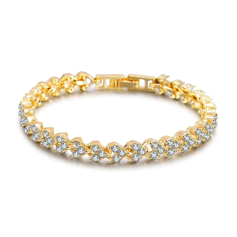 Luxury Roman Crystal Bracelet WEM Support (www.WEM.support)