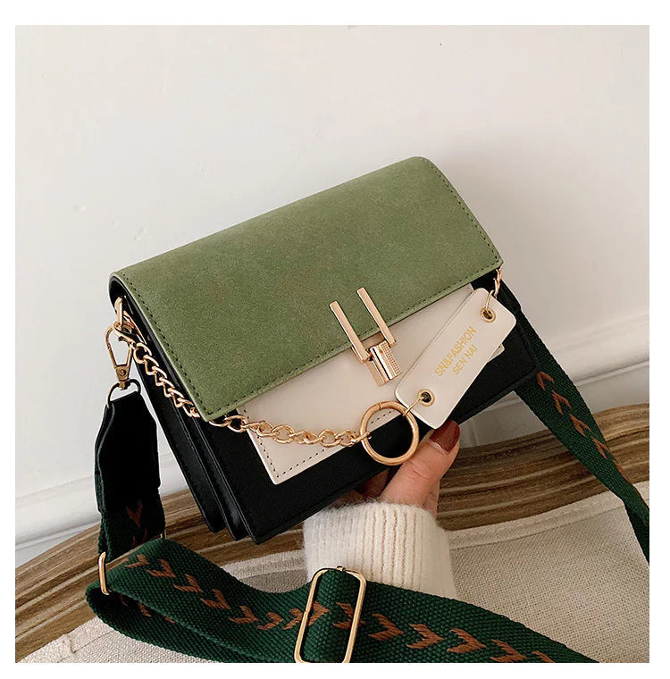 Women's Sleek Frost Square Shoulder Bag WEM Support (www.WEM.support)