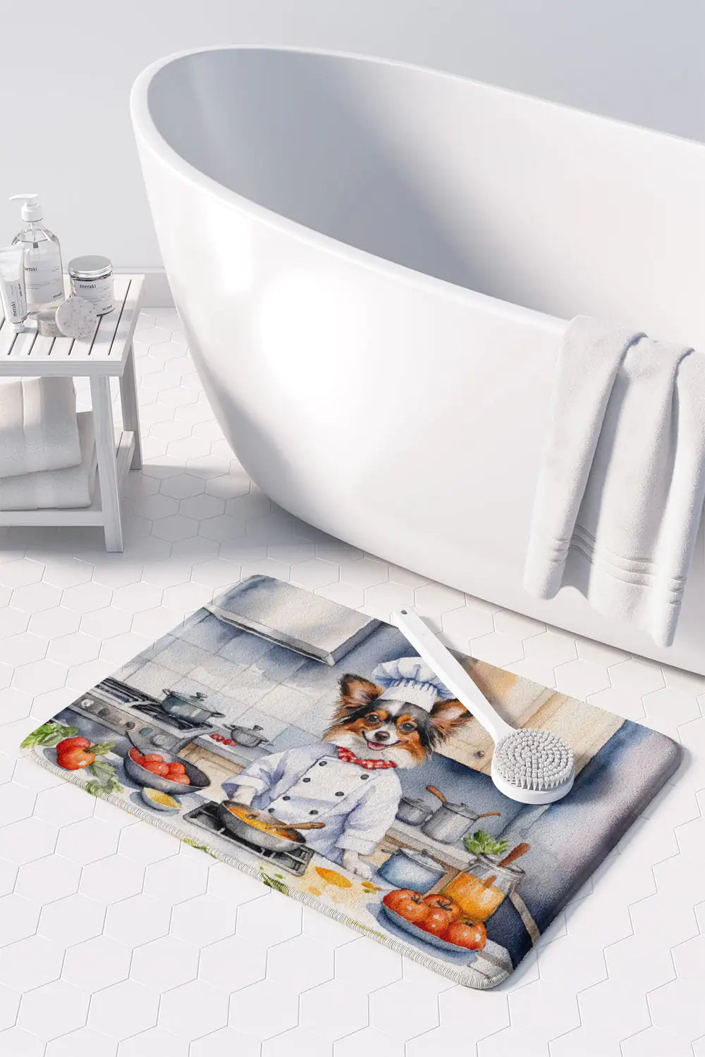 Papillon The Chef Memory Foam Kitchen Mat WEM Support (www.WEM.support)