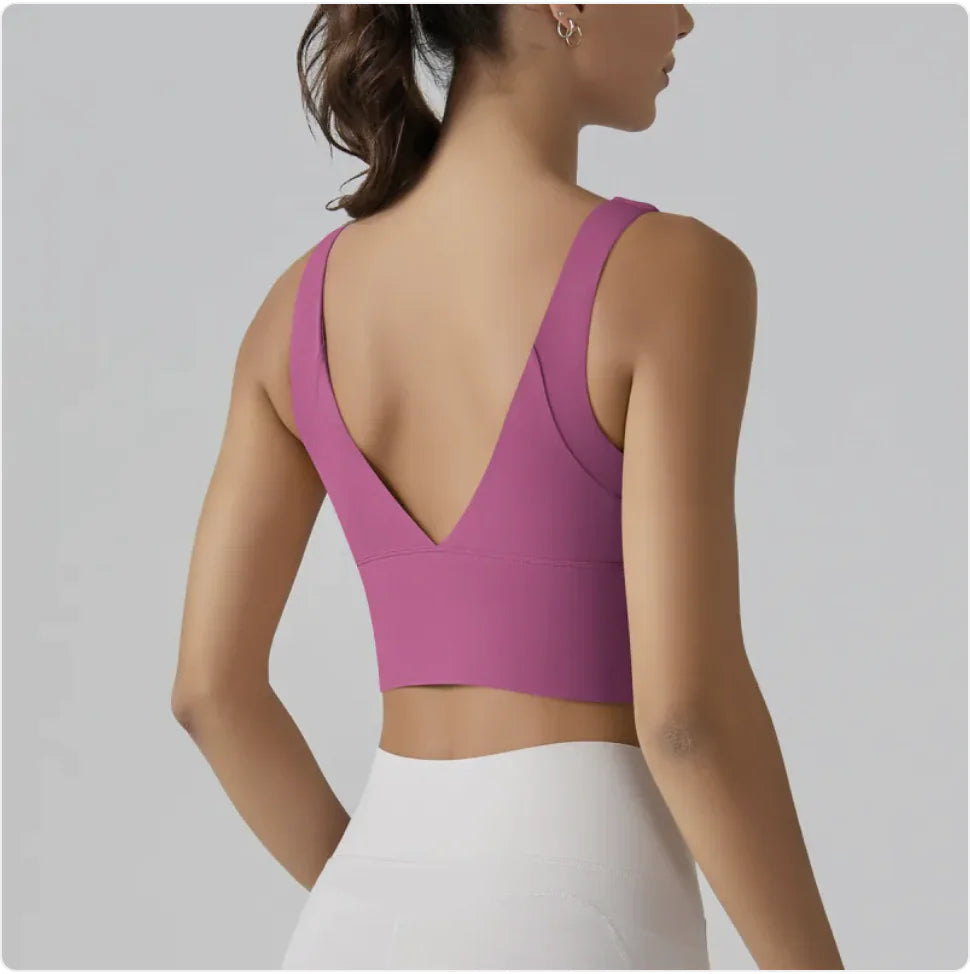 High Elastic Sports Bra for Running and Yoga WEM Support (www.WEM.support)