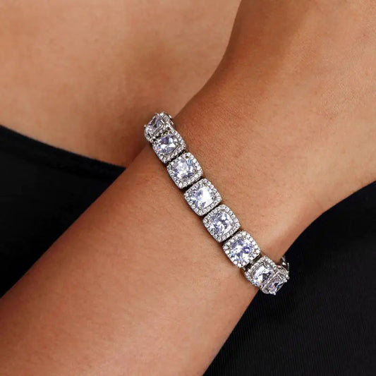 18K White Gold Bracelet WEM Support (www.WEM.support)