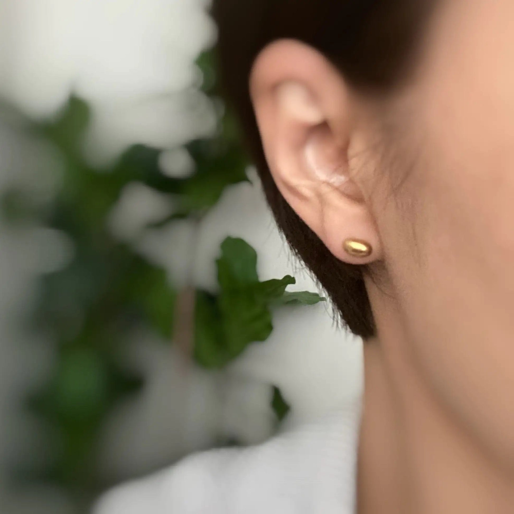 Dangling Mini Bean Earrings WEM Support (www.WEM.support)