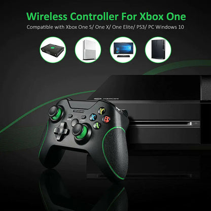 Wireless Controller For Microsoft Xbox One / S / X / E / Windows 7 8 10 PC 2.4G WEM Support (www.WEM.support)