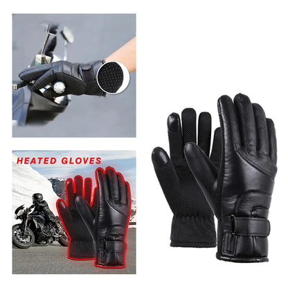 Electric USB Heated Gloves Winter Warming Thermal Ski Snow Hand Warm Windproof WEM Support (www.WEM.support)