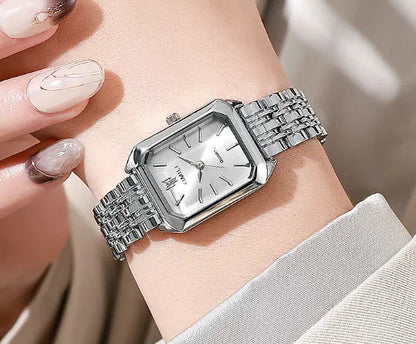 Square Steel Strap Women's Watch HejK.com