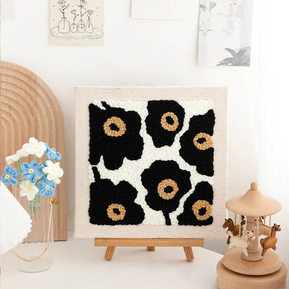 Punch Needle Embroidery Kit with Materials WEM Support (www.WEM.support)