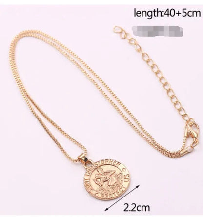 Saint Christopher Necklace WEM Support (www.WEM.support)