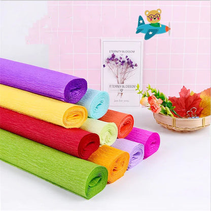 Kindergarten Paper Flower Making Kit WEM Support (www.WEM.support)