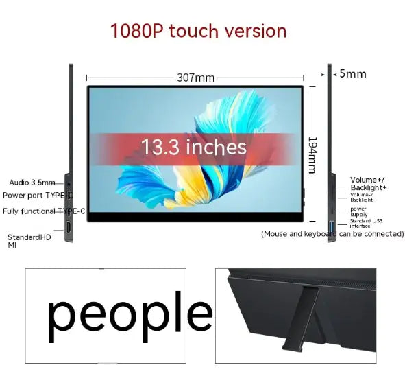 Touch Portable Monitor WEM Support (www.WEM.support)