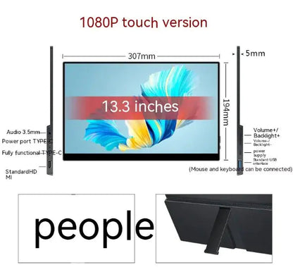 Touch Portable Monitor WEM Support (www.WEM.support)
