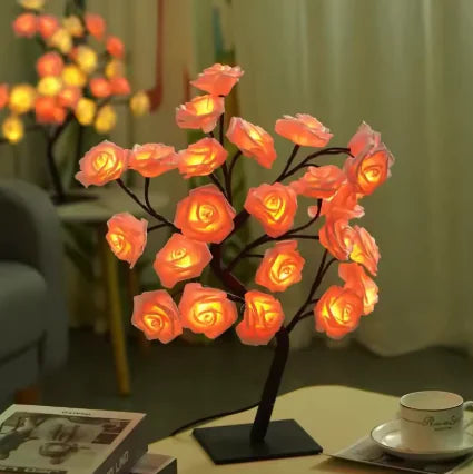Rose Tree Lamp Decoration WEM Support (www.WEM.support)