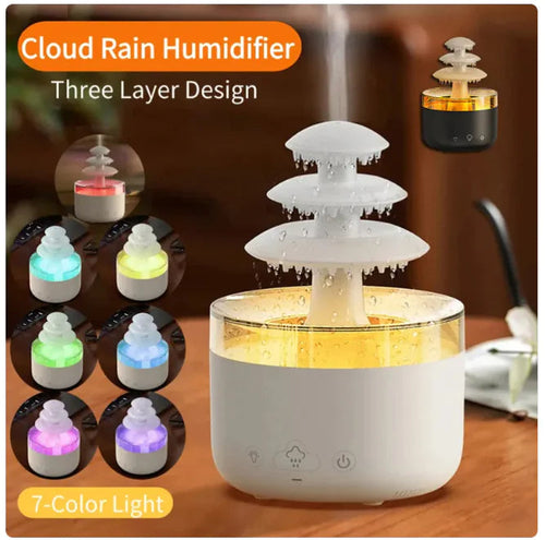 Cloud Rain Aromatherapy Humidifier WEM Support (www.WEM.support)