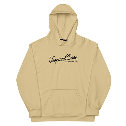 Beige Tropical Seas Hoodie WEM Support (www.WEM.support)