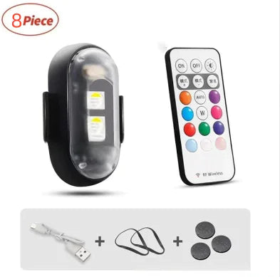 Wireless Remote Control Colorful Strobe Light WEM Support (www.WEM.support)
