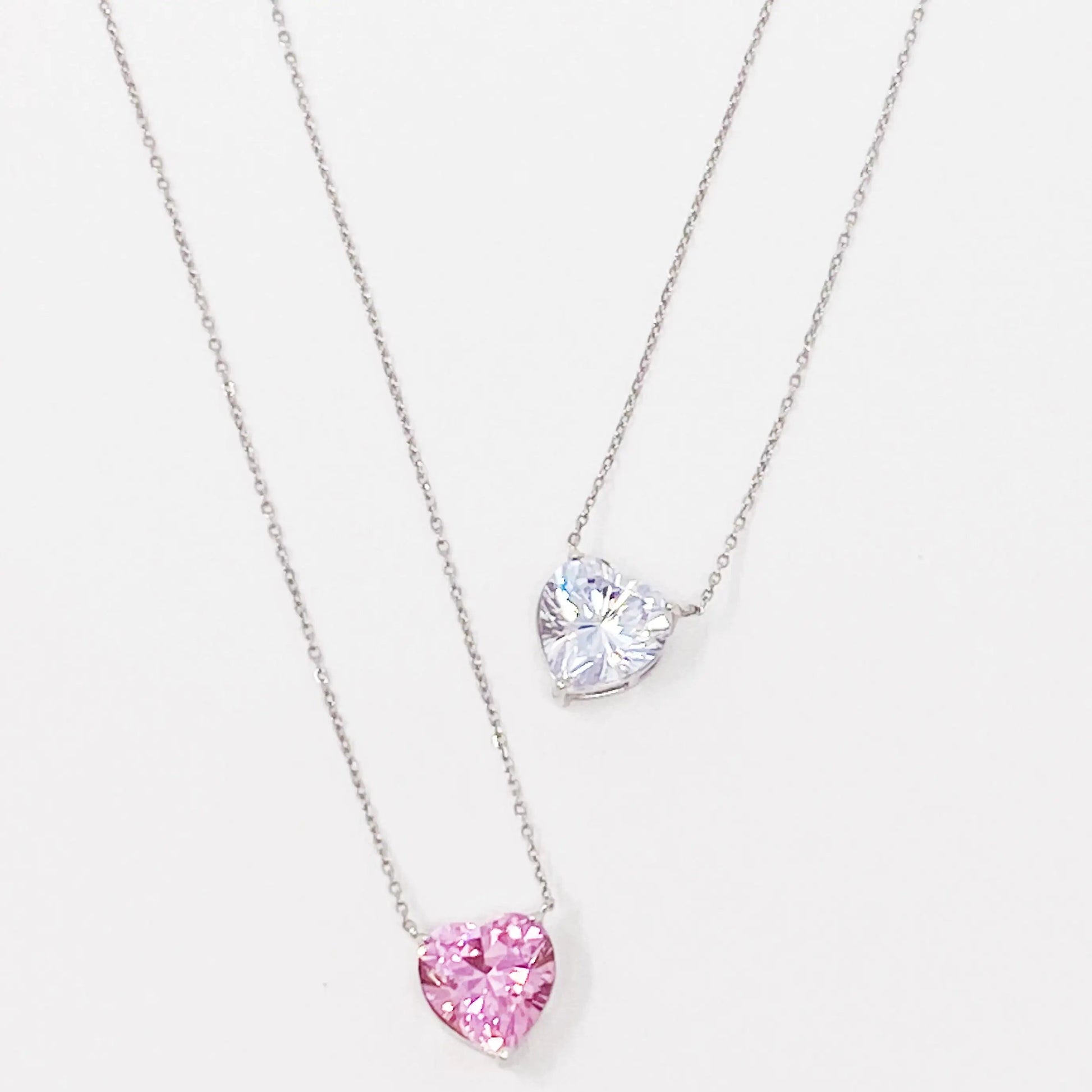 Absolute Beauty Sterling Silver Heart Necklace WEM Support (www.WEM.support)