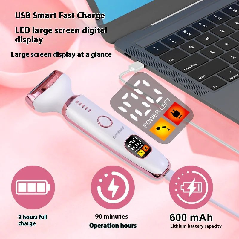 5 - in - 1 Lady Shaver Grooming Kit - Catch Cards