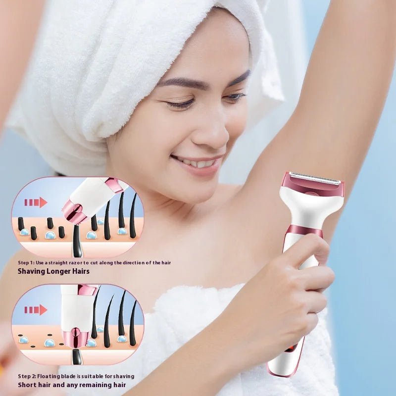 5 - in - 1 Lady Shaver Grooming Kit - Catch Cards