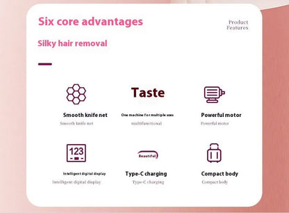 5 - in - 1 Lady Shaver Grooming Kit - Catch Cards