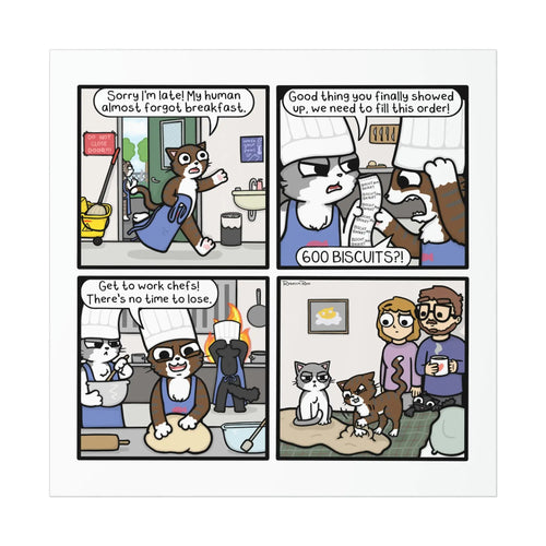 Cafe de Cat Print WEM Support (www.WEM.support)