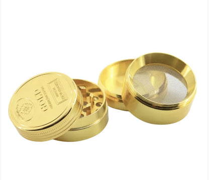 Minimalist 4-Layer Zinc Alloy Grinder WEM Support (www.WEM.support)