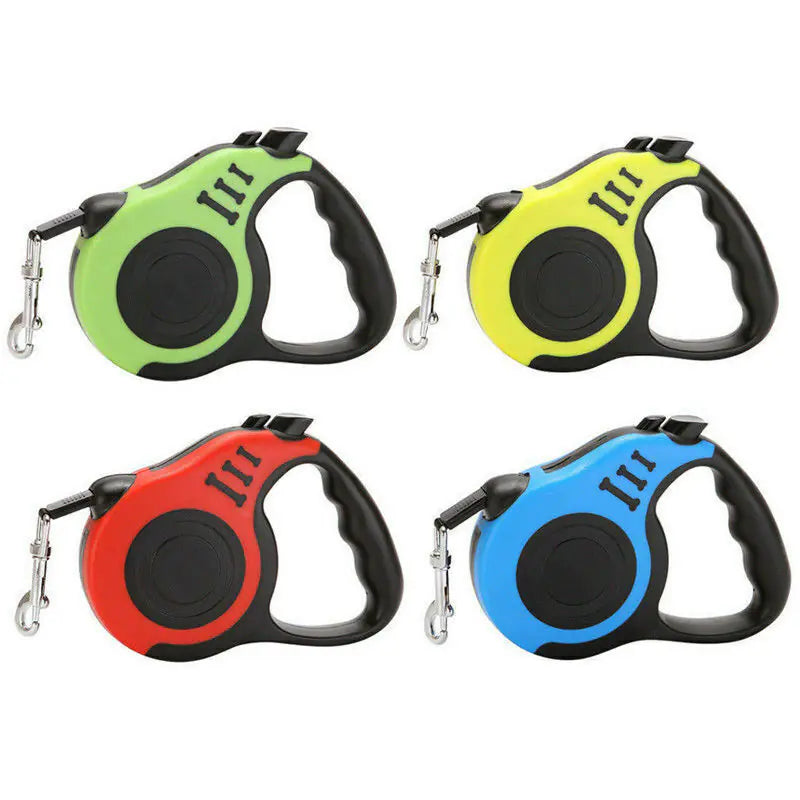 16.5FT Automatic Retractable Dog Leash Pet Collar Automatic Walking Lead Free US WEM Support (www.WEM.support)