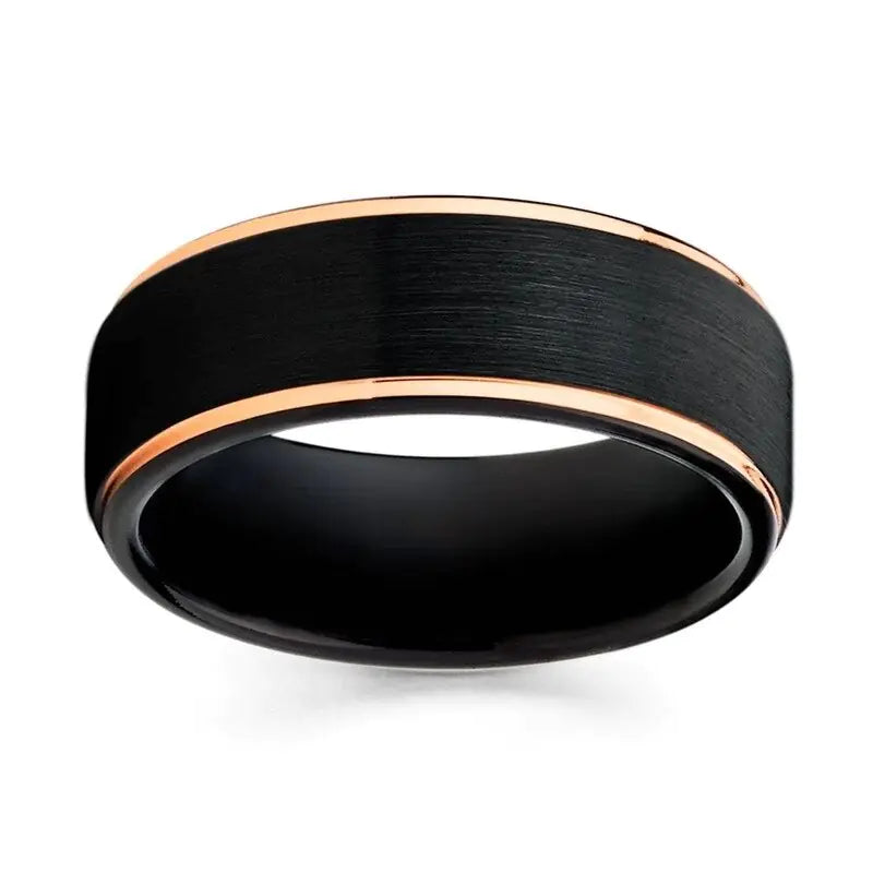 Stylish 8 MM Rings for Fashionable Men WEM Support (www.WEM.support)