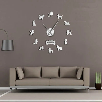 Acrylic Wall Sticker Clock HejK.com