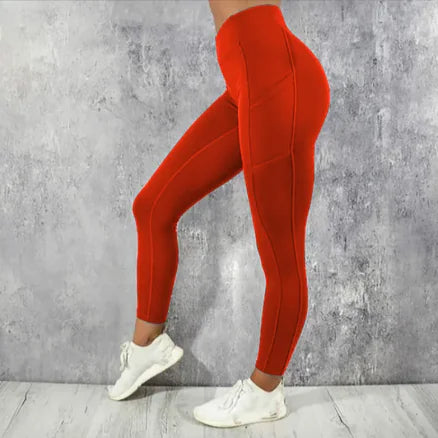High-Waist Sports Yoga Leggings WEM Support (www.WEM.support)